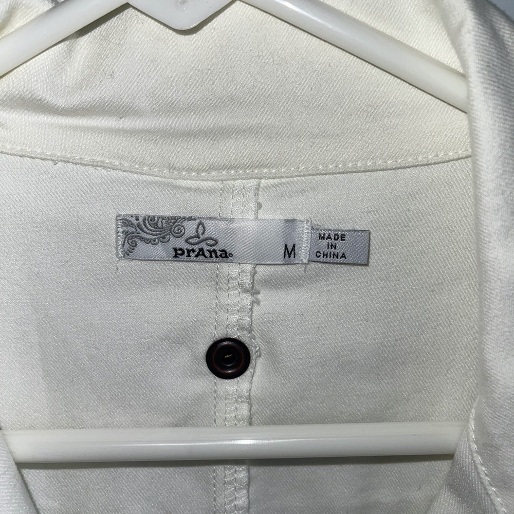 Prana denim zip jacket Size Medium - Picture 3 of 11
